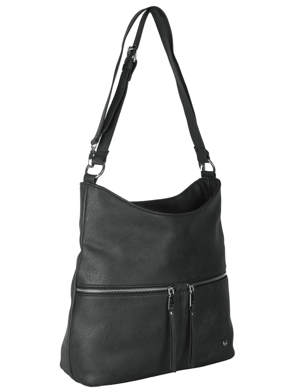 Bulchee Ladies Black Shoulder Bag - HBPUF07.1-19