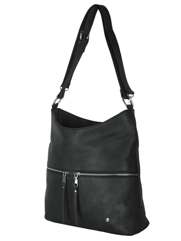 Bulchee Ladies Black Shoulder Bag - HBPUF07.1-19