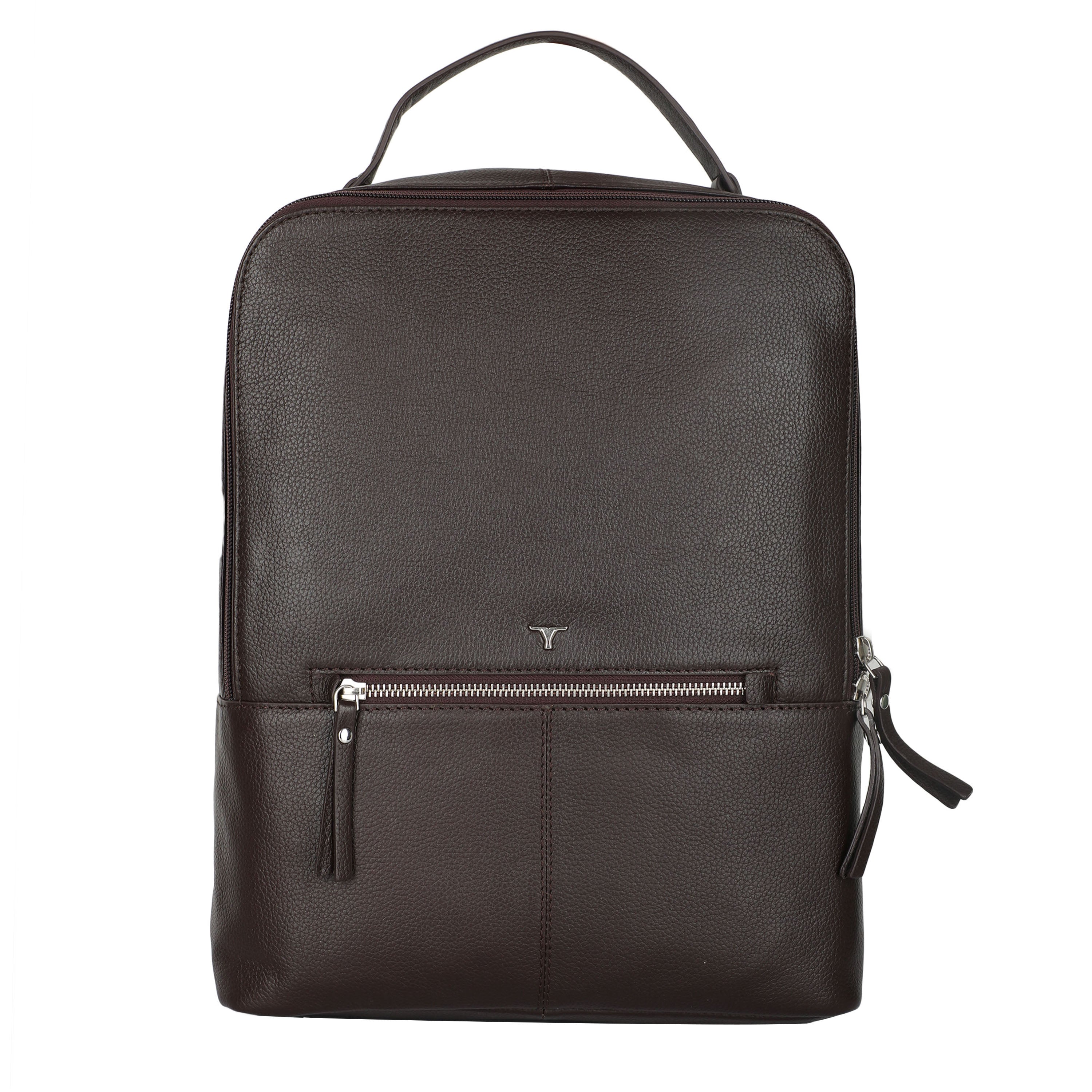Bulchee Unisex Leather Backpack – Sleek,Travel Bag for Work & Everyday Use