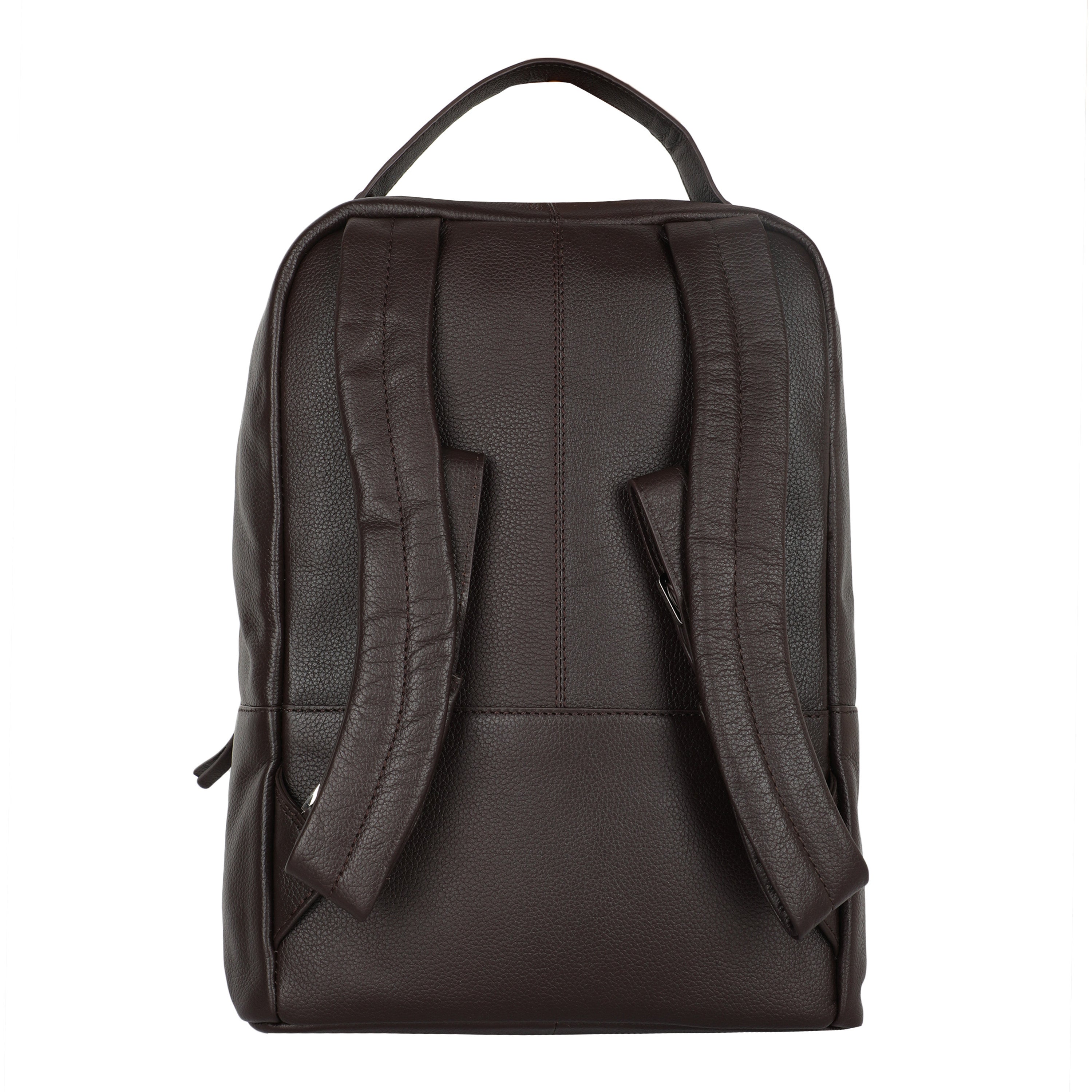 Bulchee Unisex Leather Backpack – Sleek,Travel Bag for Work & Everyday Use