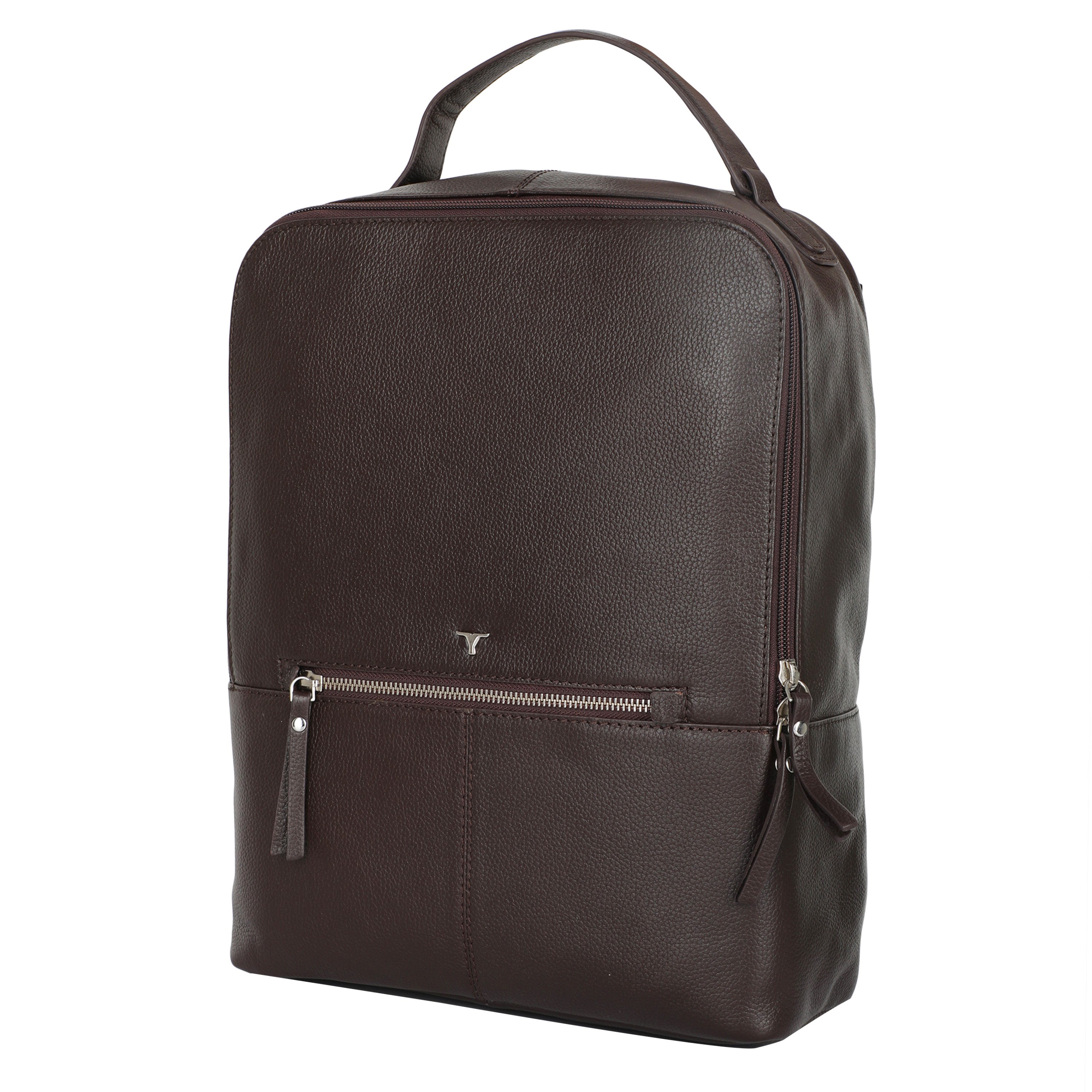 Bulchee Unisex Leather Backpack – Sleek,Travel Bag for Work & Everyday Use