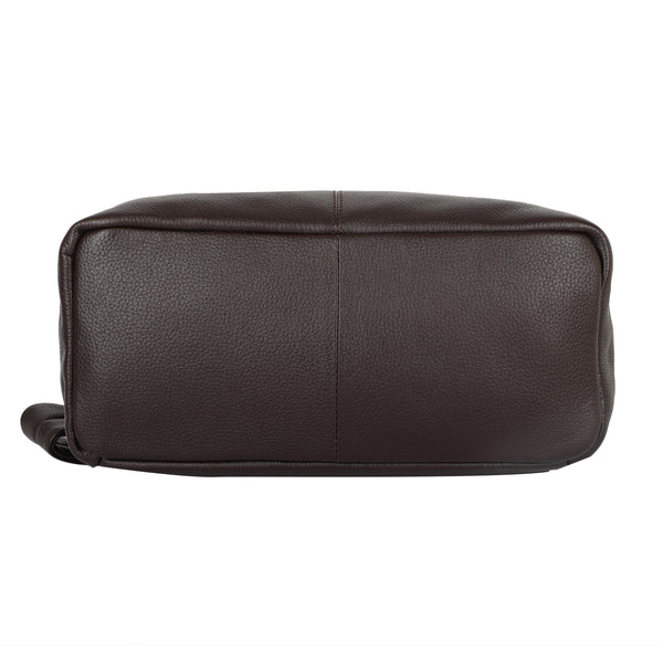 Bulchee Unisex Leather Backpack – Sleek,Travel Bag for Work & Everyday Use