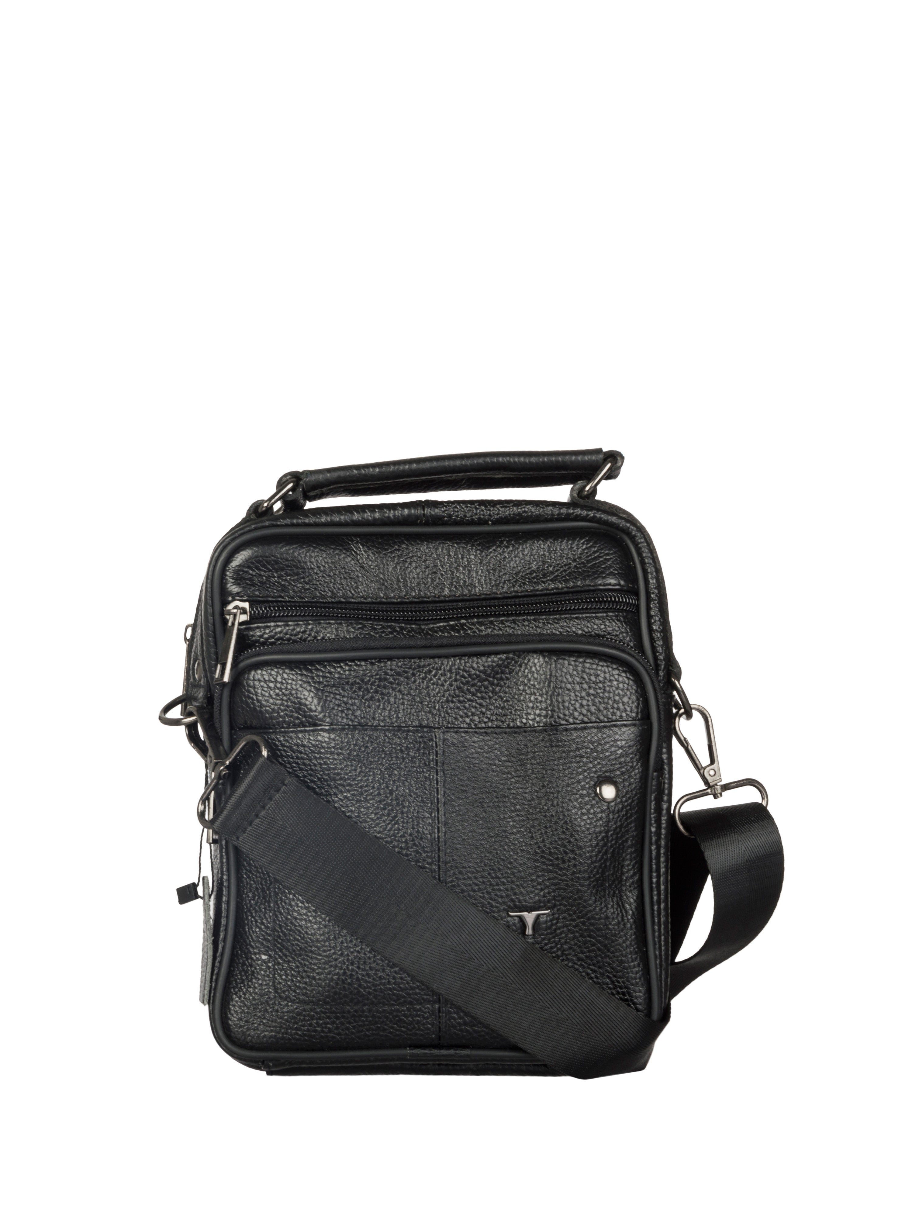 Bulchee Classic Two-Tone Leather Bag For Men | Functional, Fashionable & Made for Daily Use