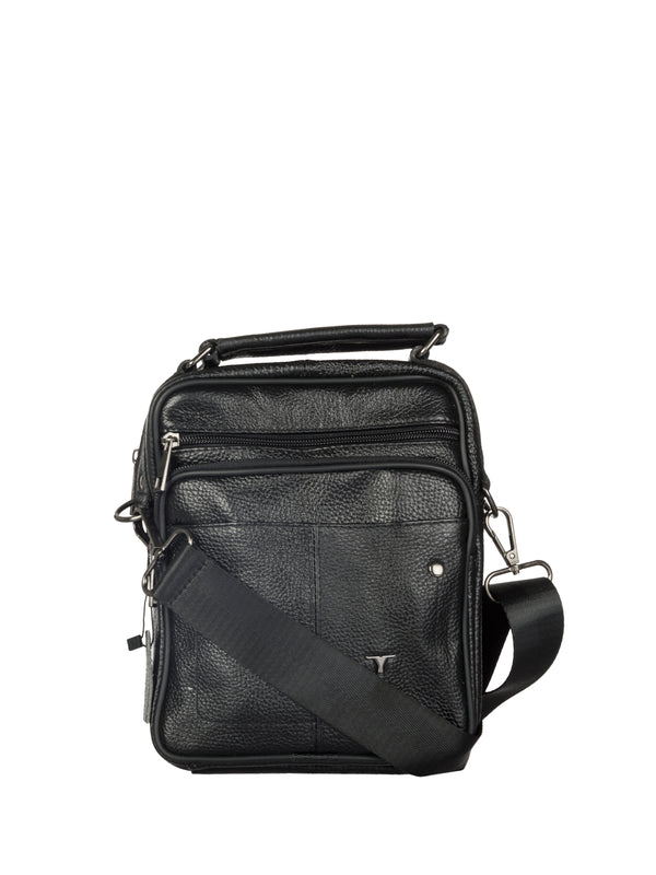 Bulchee Classic Two-Tone Leather Bag For Men | Functional, Fashionable & Made for Daily Use