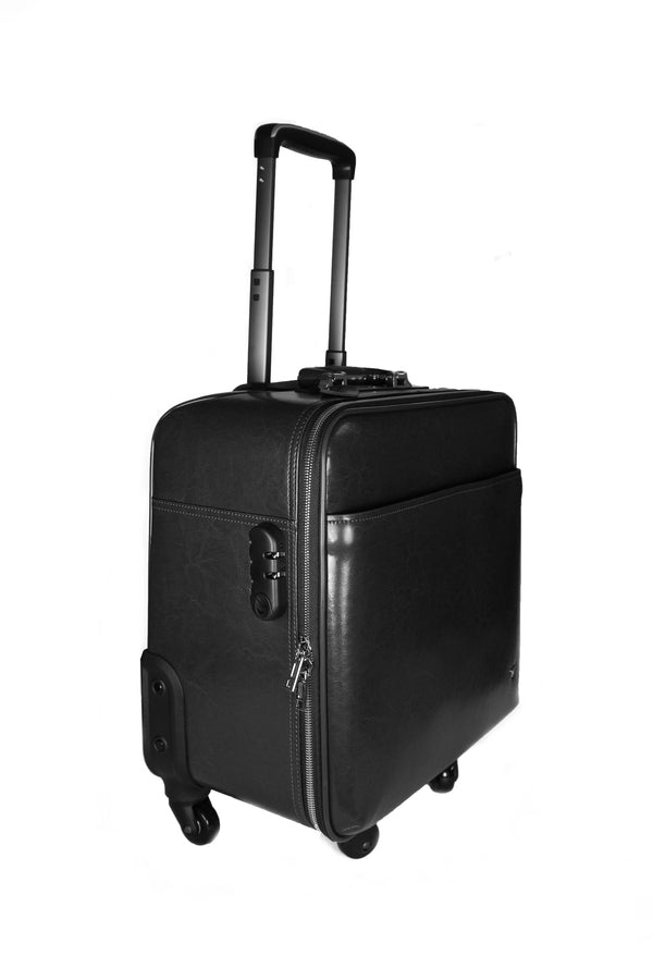 Bulchee Black Small Trolley Bag