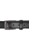 Ufficio Exclusive Collection Men's Genuine Leather Belt | Padded Chinos | Black