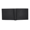 UFFICIO Men’s Black Textured Leather Wallet, Slim Bi-fold with Card & ID Slots