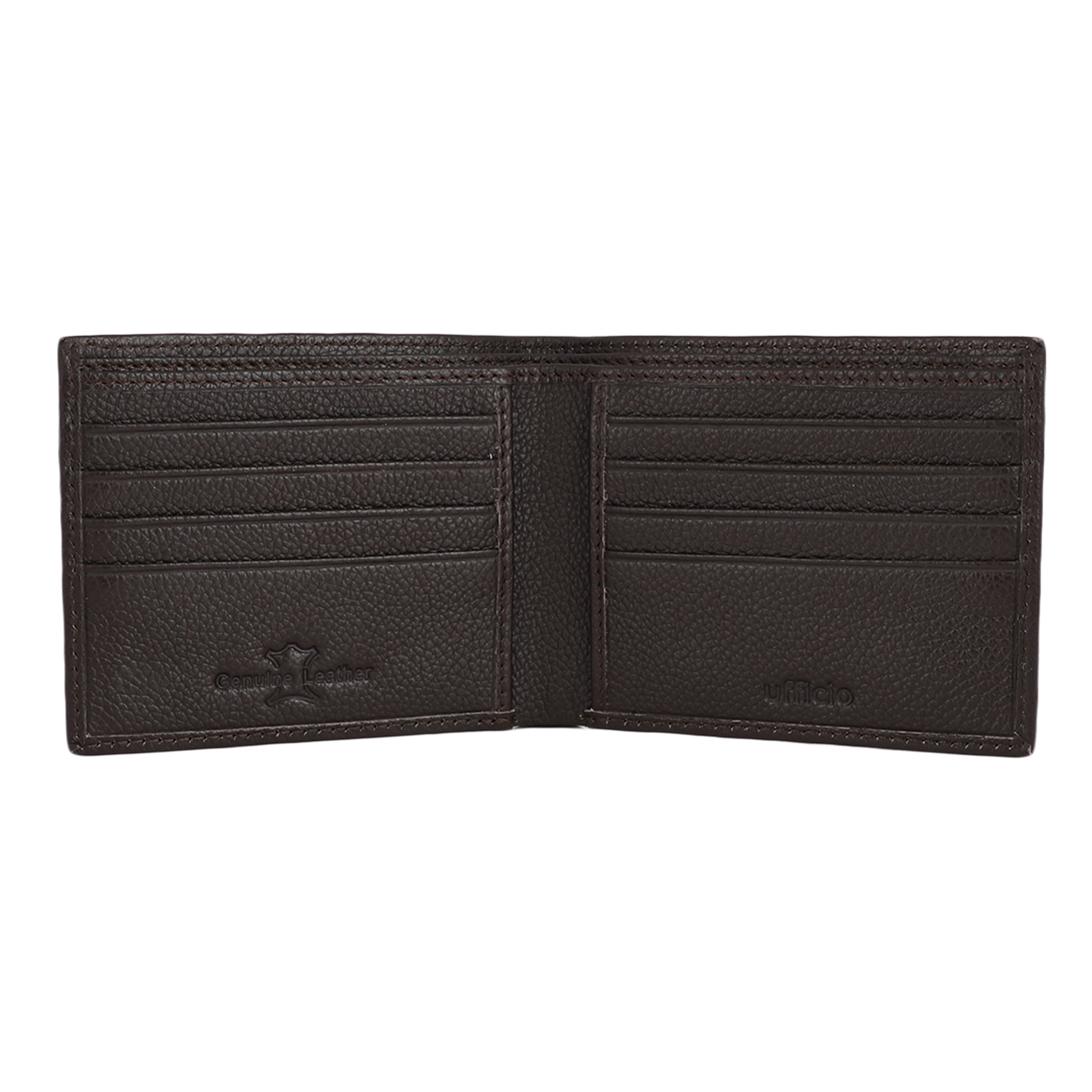 UFFICIO Men’s Classic Bi-Fold Wallet – Compact Slim Design