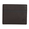 UFFICIO Men’s Brown Wallet with Cross Line Design – Slim & Compact Bi-Fold