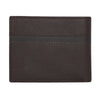 UFFICIO Men’s Brown Wallet with Cross Line Design – Slim & Compact Bi-Fold