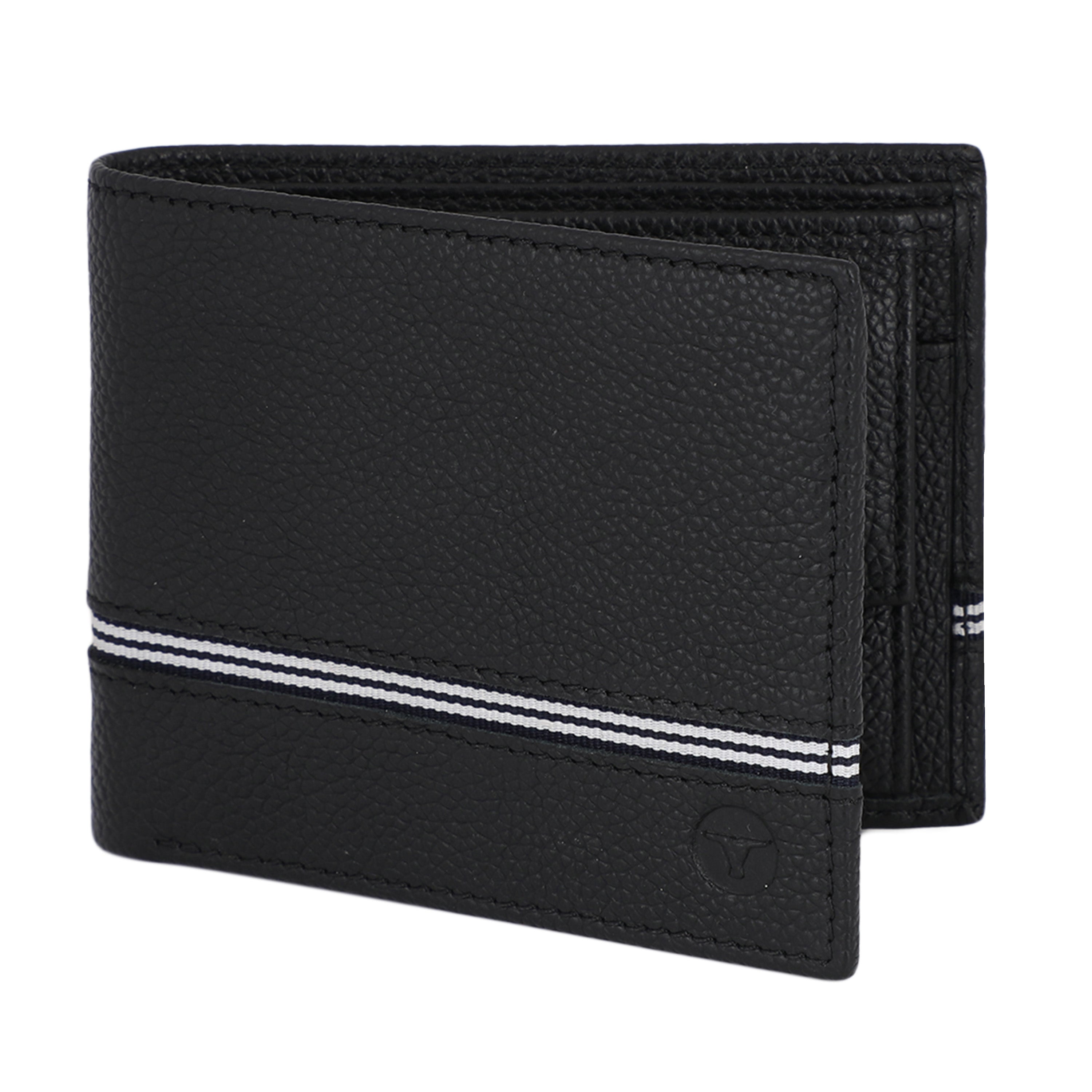 UFFICIO Men’s Leather Bi-Fold Wallet – Premium Slim & Compact Design with Multi-Card Storage