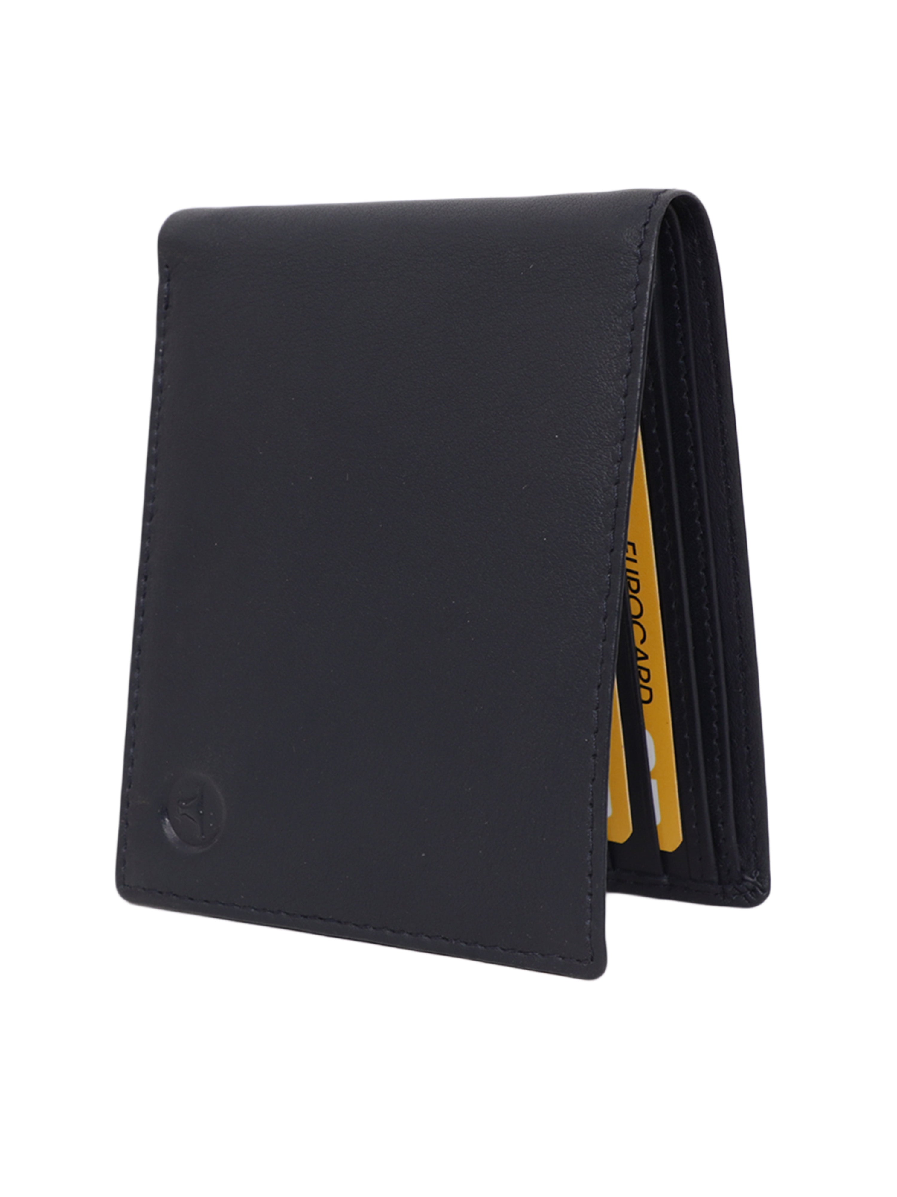UFFICIO Black Leather Wallet for Men – Slim, Stylish & Functional