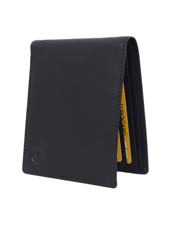 UFFICIO Black Leather Wallet for Men – Slim, Stylish & Functional