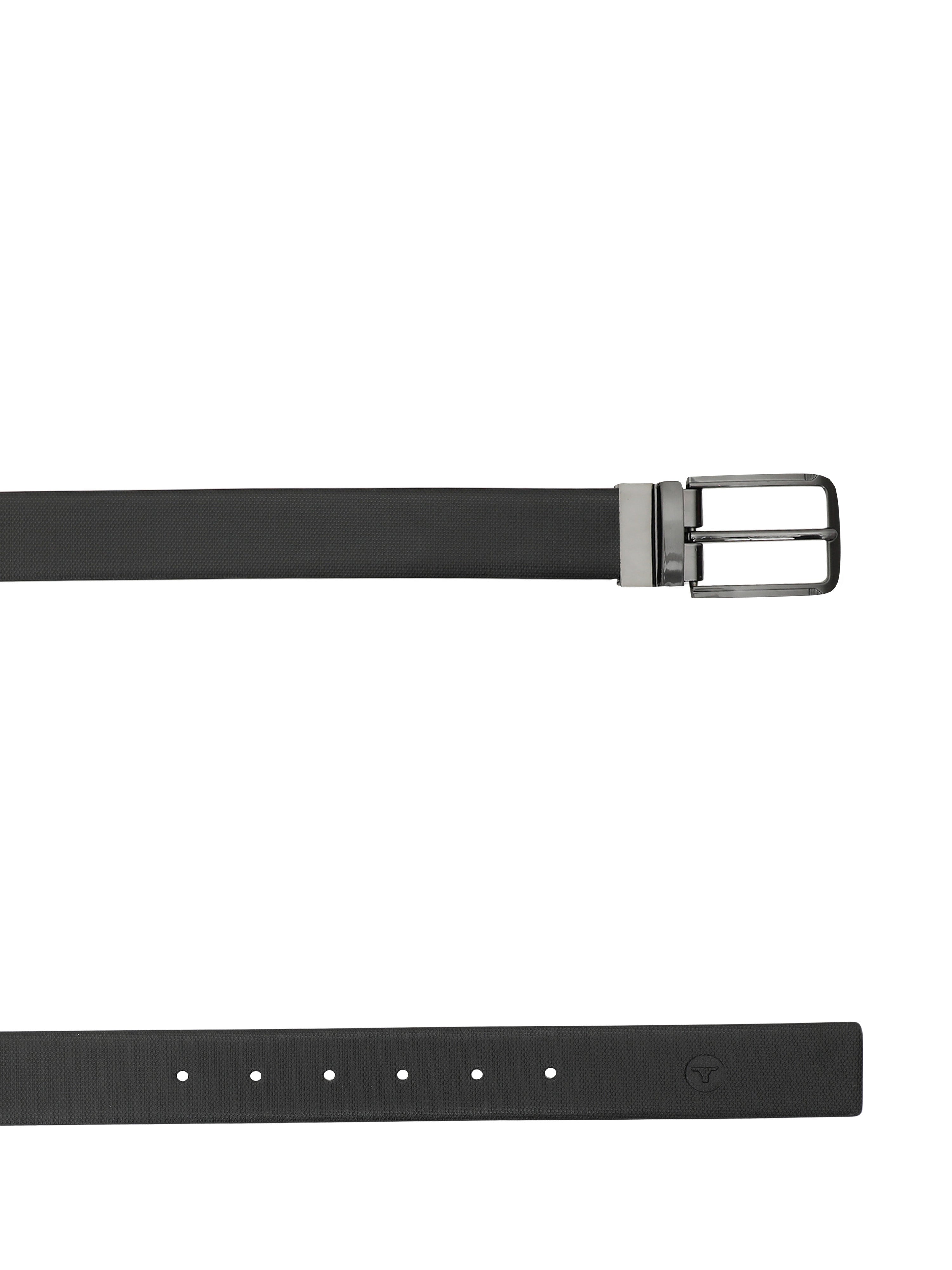 UFFICIO Premium Collections Men's Genuine Leather Belt | Reversible Prong | Black/Brown | UFF2121B