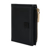 Bulchee Women’s Vegan Leather Wallet | Black & Beige | Slim Bifold with Coin Pouch & Quick-Access Compartments