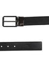 Bulchee Men's Collection | Genuine Leather Belt | Black & Brown | Reversible Prong Buckle | BUL2309B