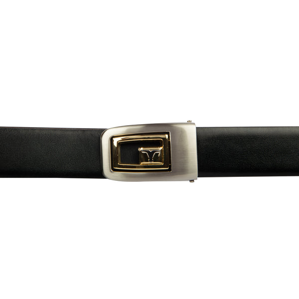 Bulchee Reversible Flat Men's Belt – Black & Brown – Size L (44-46) | BUL901B