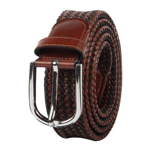 Bulchee Men's Woven Belt  – Size L (44-46) | BUL967BL