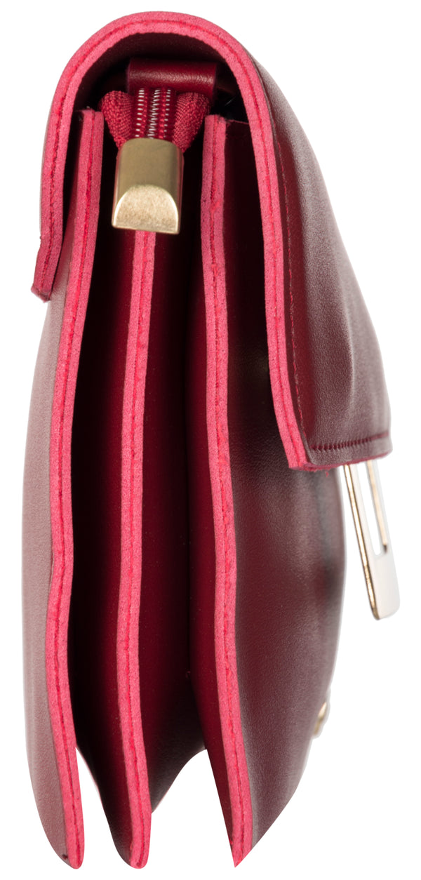 Bulchee Ladies Red Sling Bag THBPS1816.6-18
