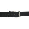 Ufficio Men's Casual Jeans Leather Belt – Black, Genuine Leather, Nickel Buckle, 40mm Width