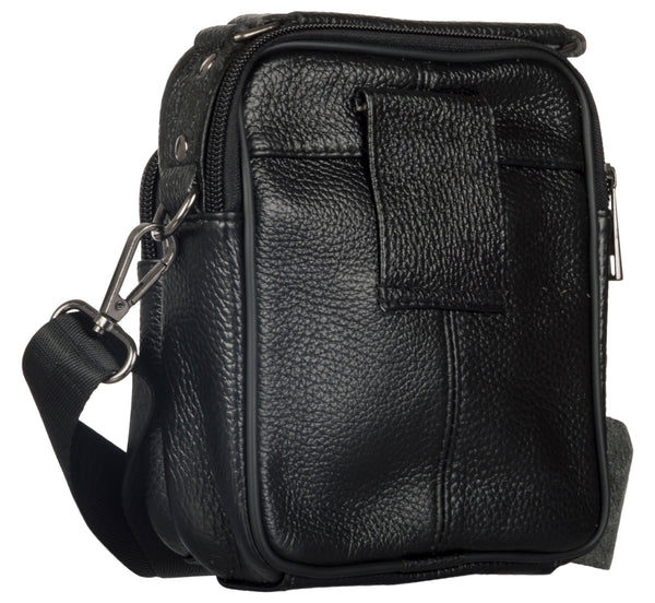 Bulchee Unisex Black Sling Bag - TMHBLD5115.1-18