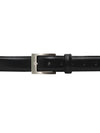 Bulchee Men’s Black Leather Belt – Padded Chino (Size L)