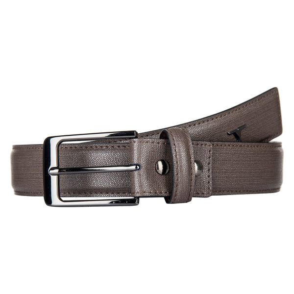 Bulchee Men’s Earth Brown Leather Belt –  Padded Chinos (Size L)