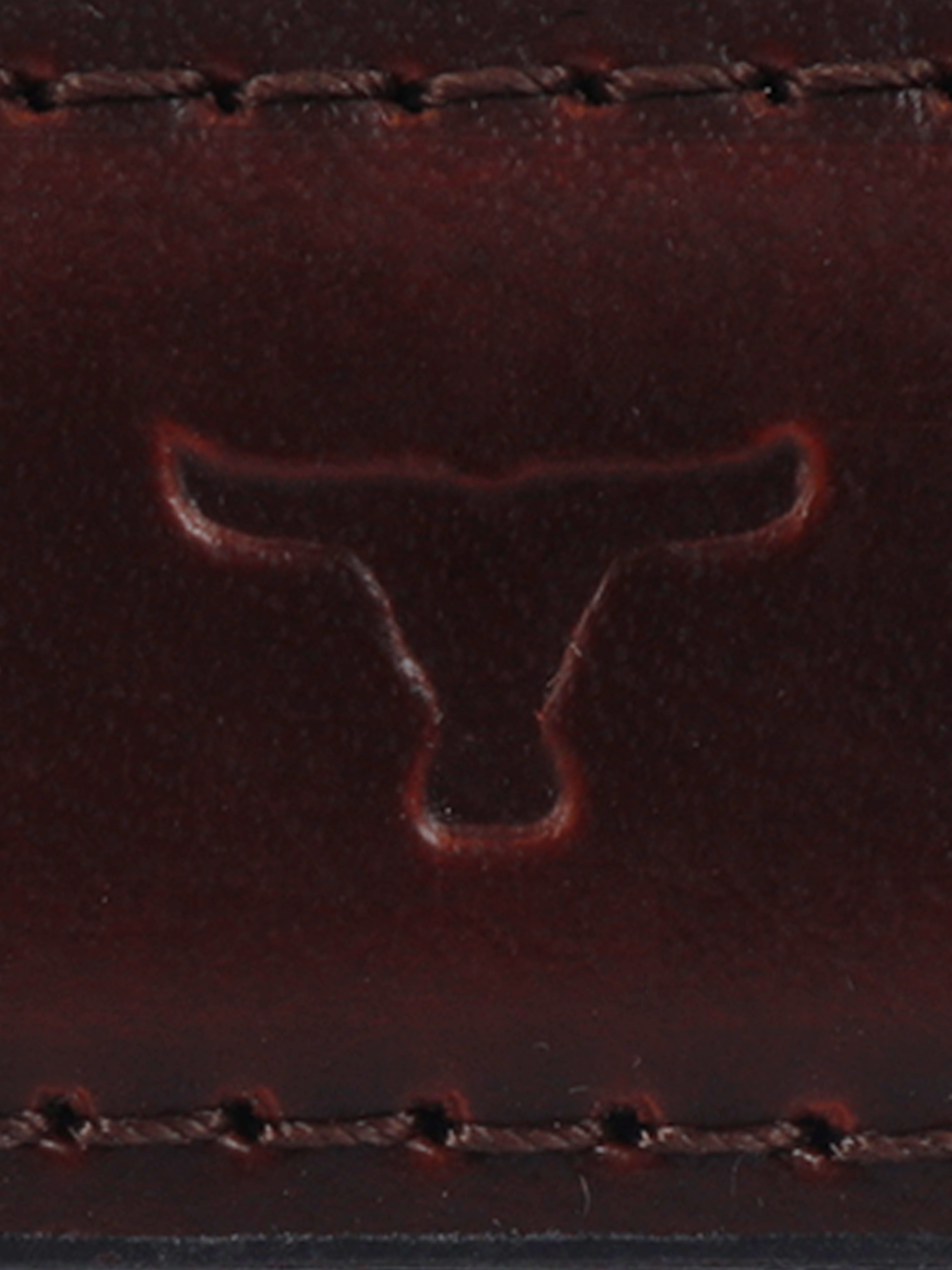 Bulchee Women's Leather Jeans Belt – Burgundy, Nickel Buckle, 20mm Width – Sizes S (38–40