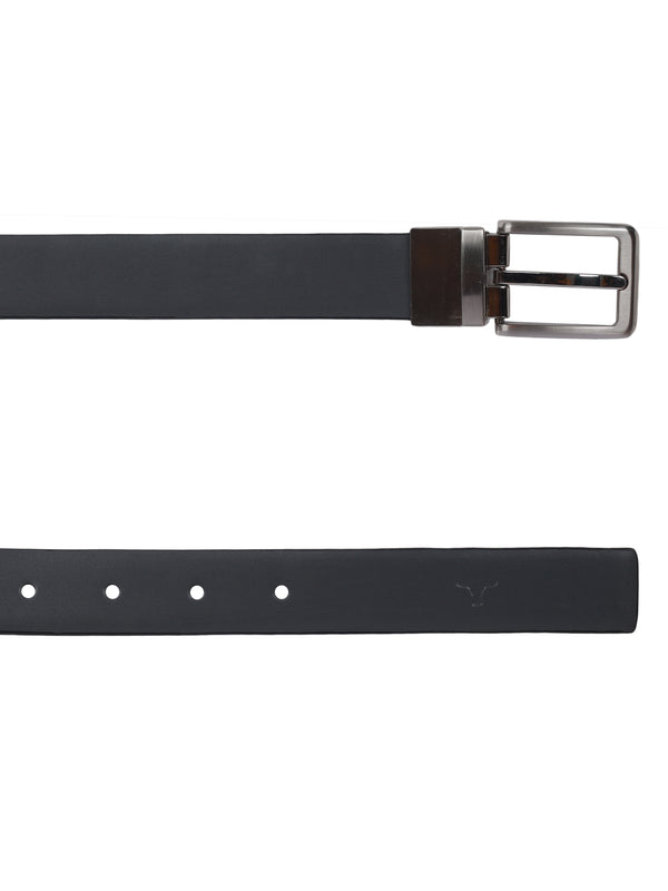 Bulchee Women’s Reversible Leather Belt – Black and Brown |  Dual-Tone Ladies Belt (Size L)