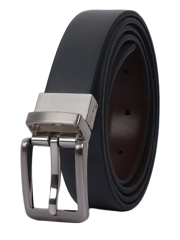 Bulchee Women’s Reversible Leather Belt – Black and Brown |  Dual-Tone Ladies Belt (Size L)