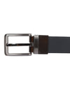 Bulchee Women’s Reversible Leather Belt – Black and Brown |  Dual-Tone Ladies Belt (Size L)