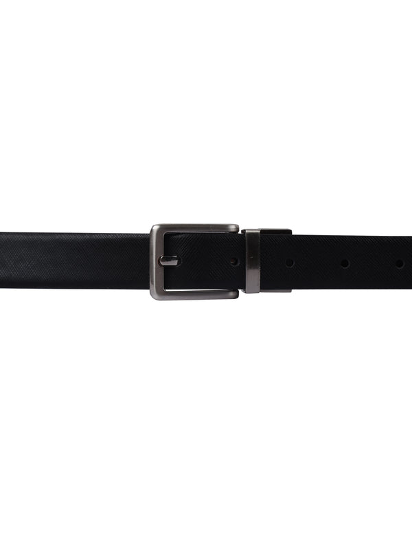 Bulchee Women's Leather Reversible Belt – Black & Brown, Nickel Buckle, 25mm Width – Size L (44–46") – BUL2108LB