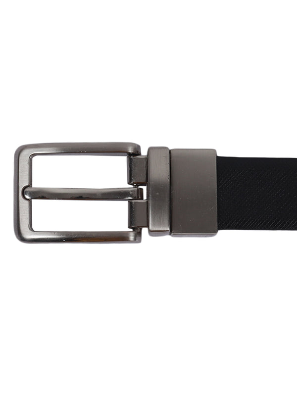 Bulchee Women's Leather Reversible Belt – Black & Brown, Nickel Buckle, 25mm Width – Size L (44–46") – BUL2108LB