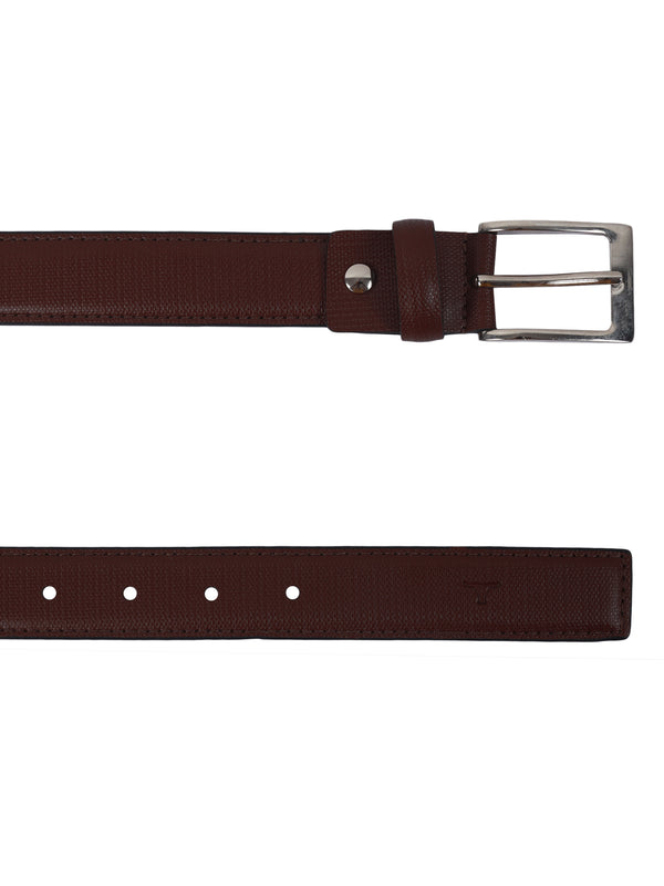 Bulchee Women's Leather Jeans Belt – Brown, Genuine Leather, Nickel Buckle, 30mm Width – Sizes S (38–40"), M (40–42"), L (44–46")