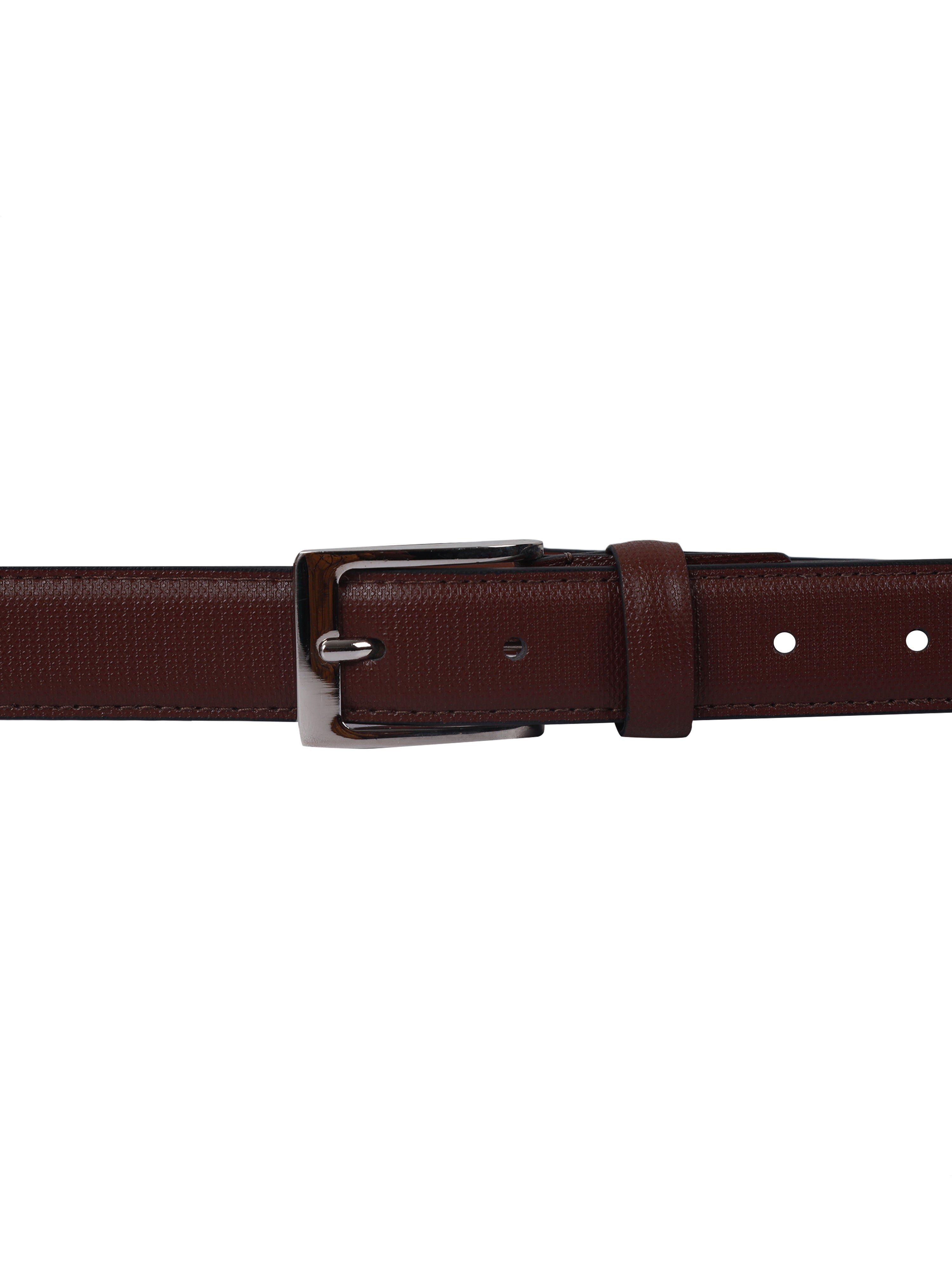 Bulchee Women's Leather Jeans Belt – Brown, Genuine Leather, Nickel Buckle, 30mm Width – Sizes S (38–40