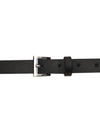 Bulchee Women's Leather Jeans Belt – Black, Genuine Leather, Nickel Buckle, 20mm Width – Size S (38–40")
