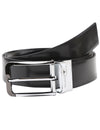 Bulchee Men's Reversible Prong Belt – Grey/Black – L Size, BUL2304B