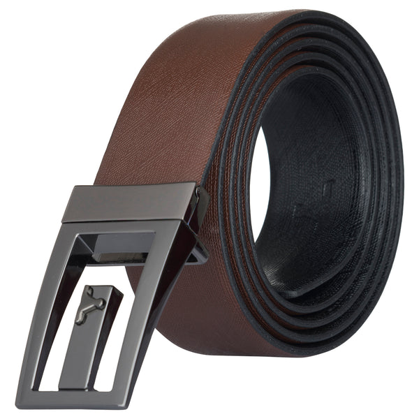 Bulchee Men's Reversible Flat Belt – Size L (44-46) | BUL908B