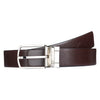 Bulchee Men's Reversible Prong Belt – Black & Brown – Size L (44-46) | BUL911B