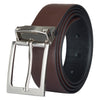 Bulchee Men's Reversible Prong Belt – Black & Tan – Size L (44-46) | BUL912B