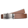 Bulchee Men's Reversible Auto-Lock Belt – Tan & Black – Size XL (52-55) | BUL925BXL