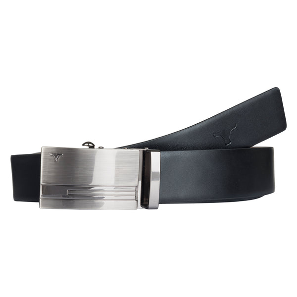 Bulchee Men's Reversible Auto-Lock Belt – Tan & Black – Size XL (52-55) | BUL925BXL