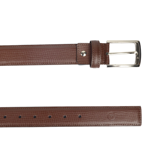 Ufficio Chinos Men’s Belt – Brown – L Size – ECUFF19905B