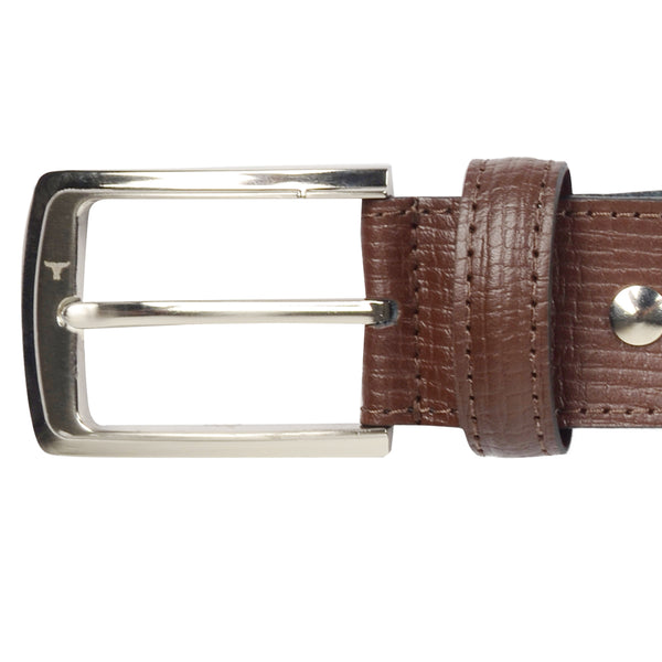 Ufficio Chinos Men’s Belt – Brown – L Size – ECUFF19905B