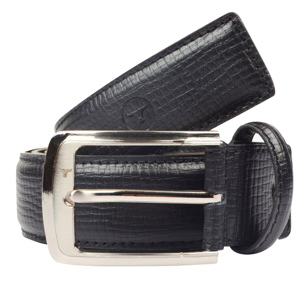 Ufficio Chinos Men’s Belt – Black – L Size – ECUFF19904B