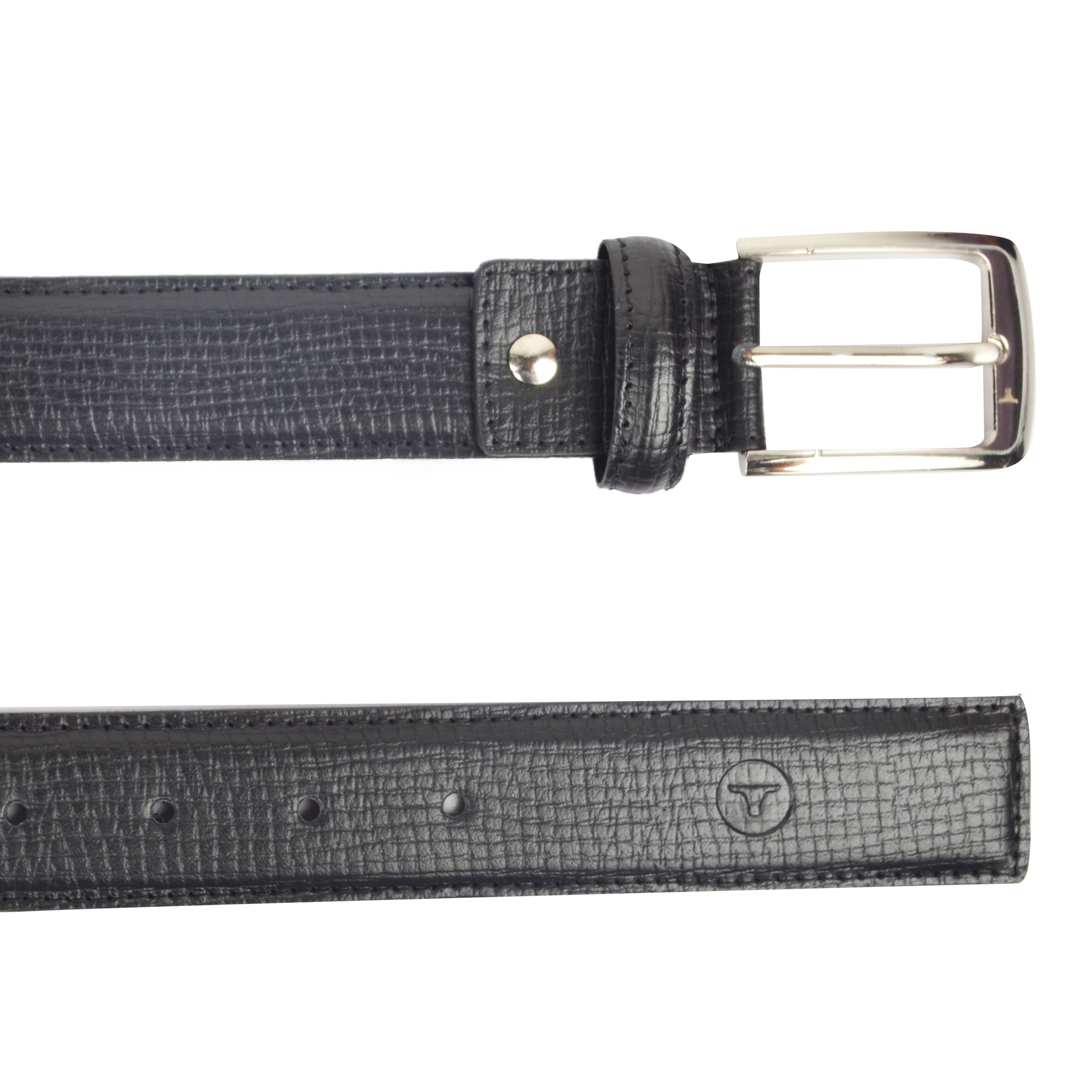 Ufficio Chinos Men’s Belt – Black – L Size – ECUFF19904B