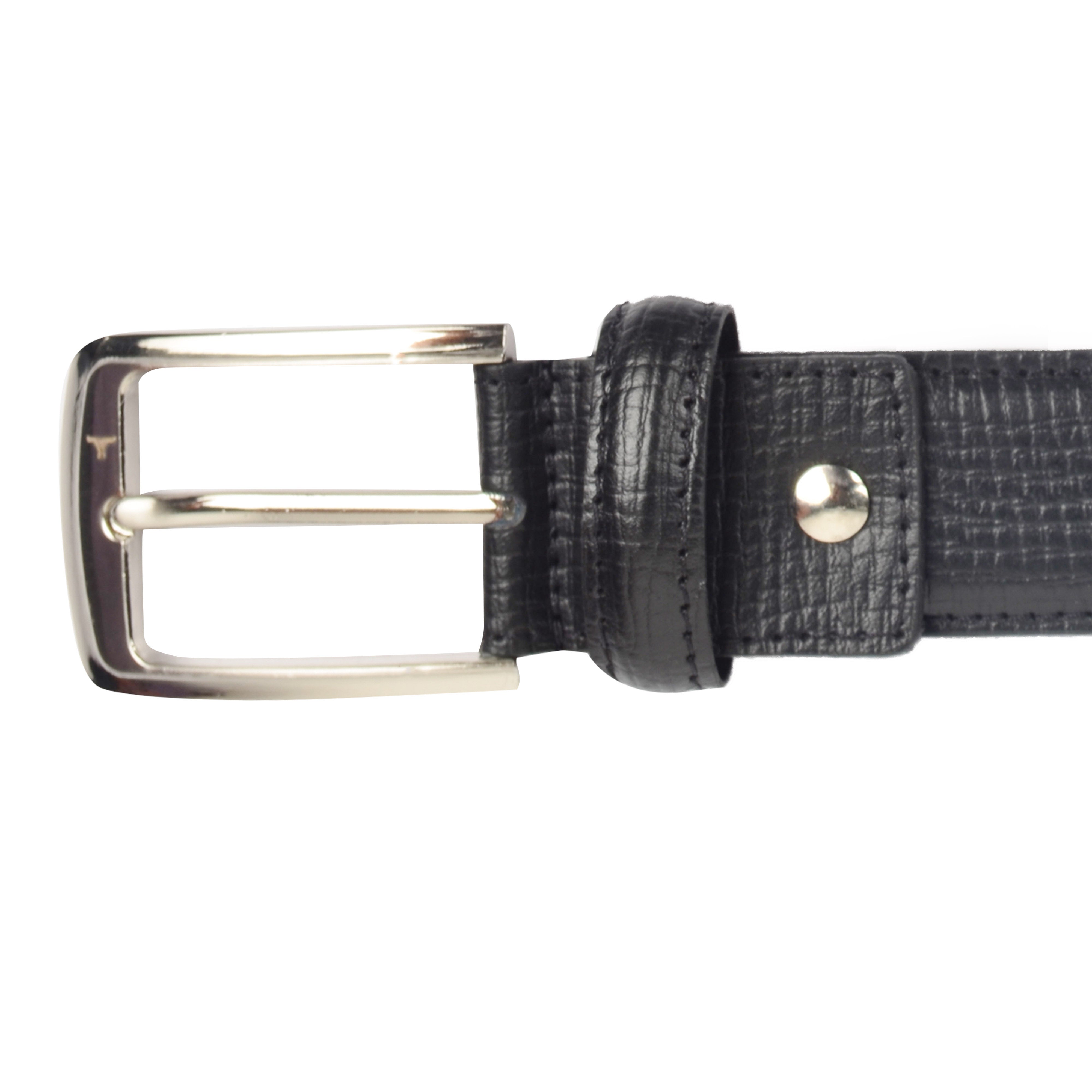 Ufficio Chinos Men’s Belt – Black – L Size – ECUFF19904B