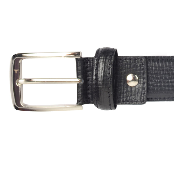 Ufficio Chinos Men’s Belt – Black – L Size – ECUFF19904B