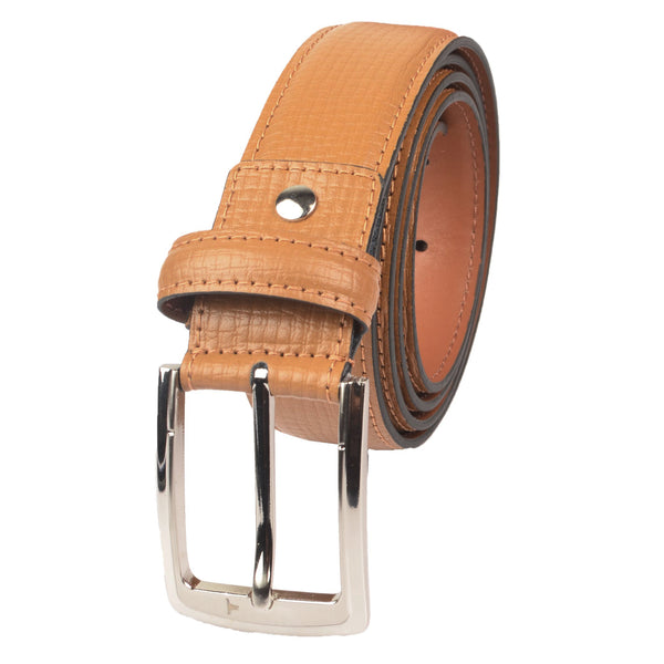 Ufficio Chinos Men’s Belt – Tan – L Size – ECUFF19906B