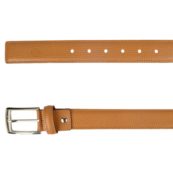 Ufficio Chinos Men’s Belt – Tan – L Size – ECUFF19906B
